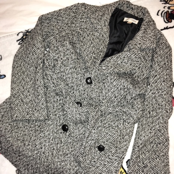 Faith 21 Jackets & Blazers - Faith 21 black & white peacoat size XL